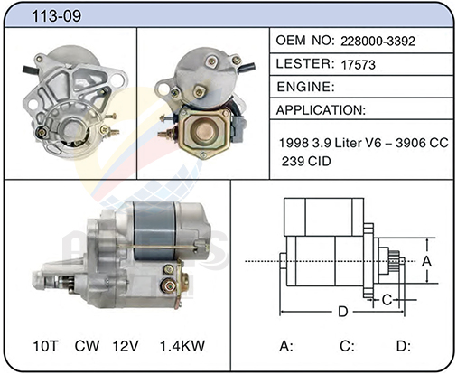 113-09 (228000-3392 17573)
