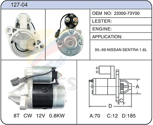 127-04(23300-73Y00)