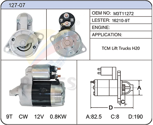 127-07(M3T11272 16210-9T)
