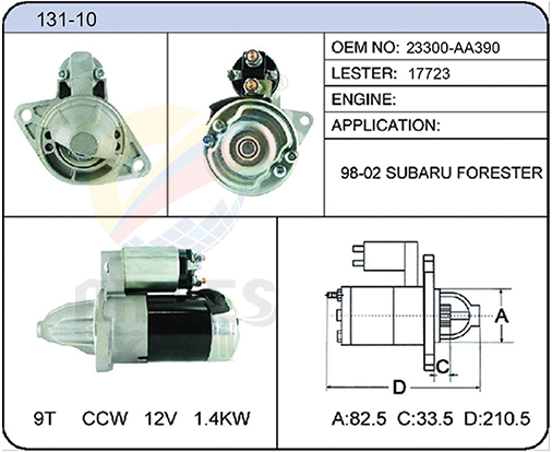 131-10(23300-AA390  17723)