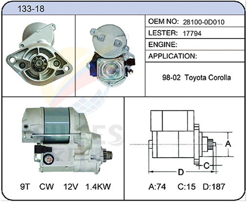 133-18(28100-0D010  17794)