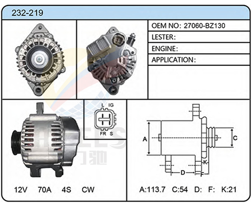 232-219（27060-BZ130）