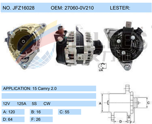 JFZ16028(27060-0V210)