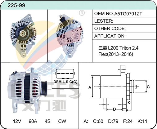 225-99  A5TG0791ZT