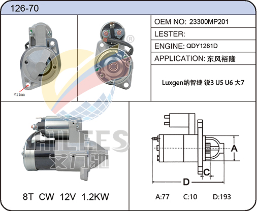 126-70 23300MP201