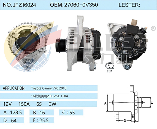 JFZ16024 27060-0V350