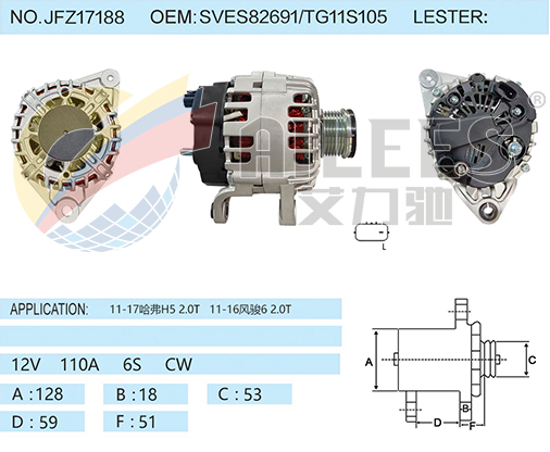 JFZ17188 SVES82691/TG11S105