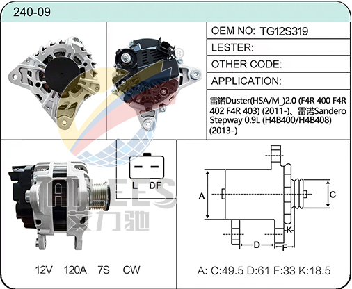 240-09 TG12S319