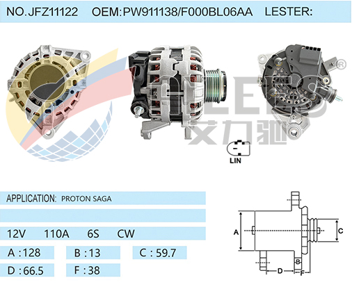 JFZ11122 PW911138/F000BL06AA