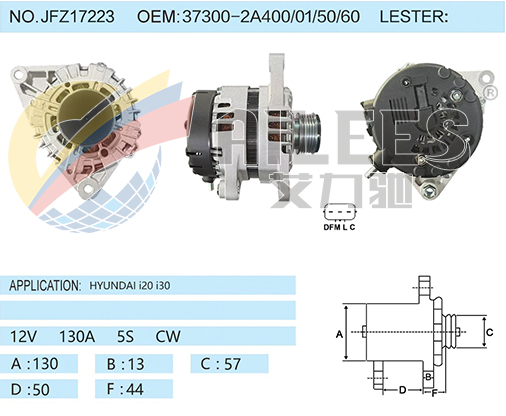 JFZ17223 37300-2A400/01/50/60