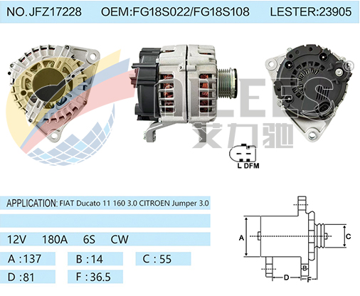 JFZ17228 FG18S022/FG18S108
