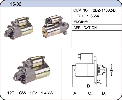 115-06 (F2DZ-11002-B  6654)