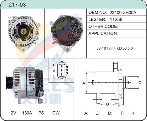 217-03(23100-ZH00A  11256)