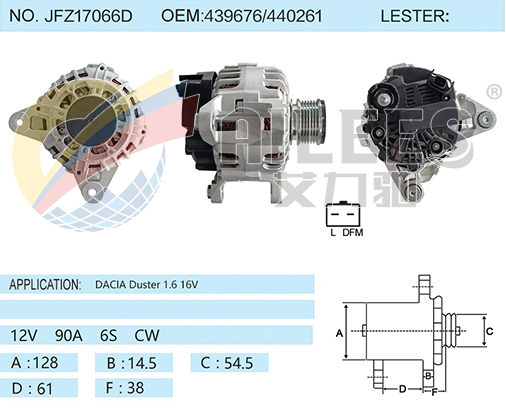 JFZ17066D 439676/440261