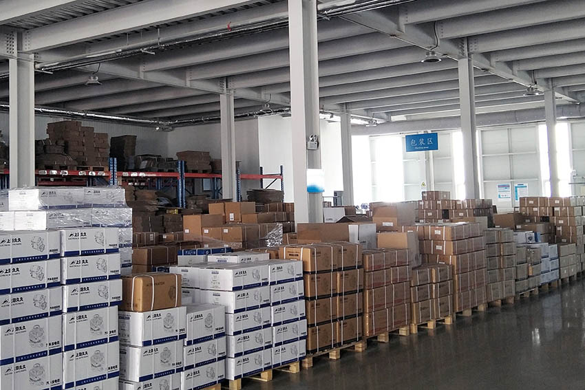 Packing area