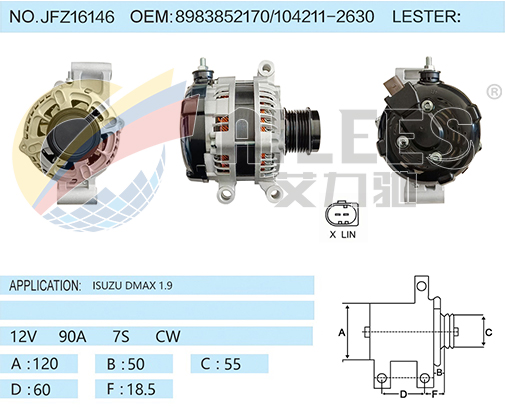 JFZ16146  8983852170/104211-2630