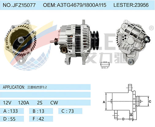 JFZ15077 A3TG4679/1800A115