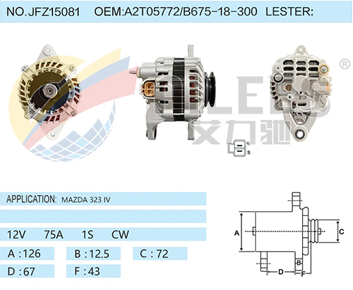 JFZ15081 A2T05772/B675-18-300