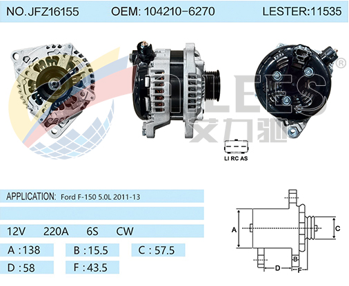 JFZ16155 104210-6270