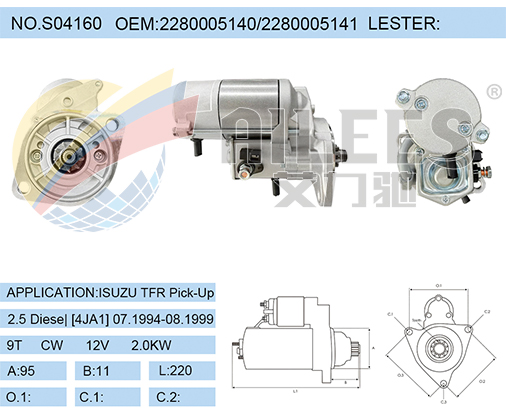 S04160 2280005140/2280005141