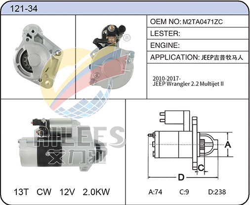 121-34 M2TA0471ZC